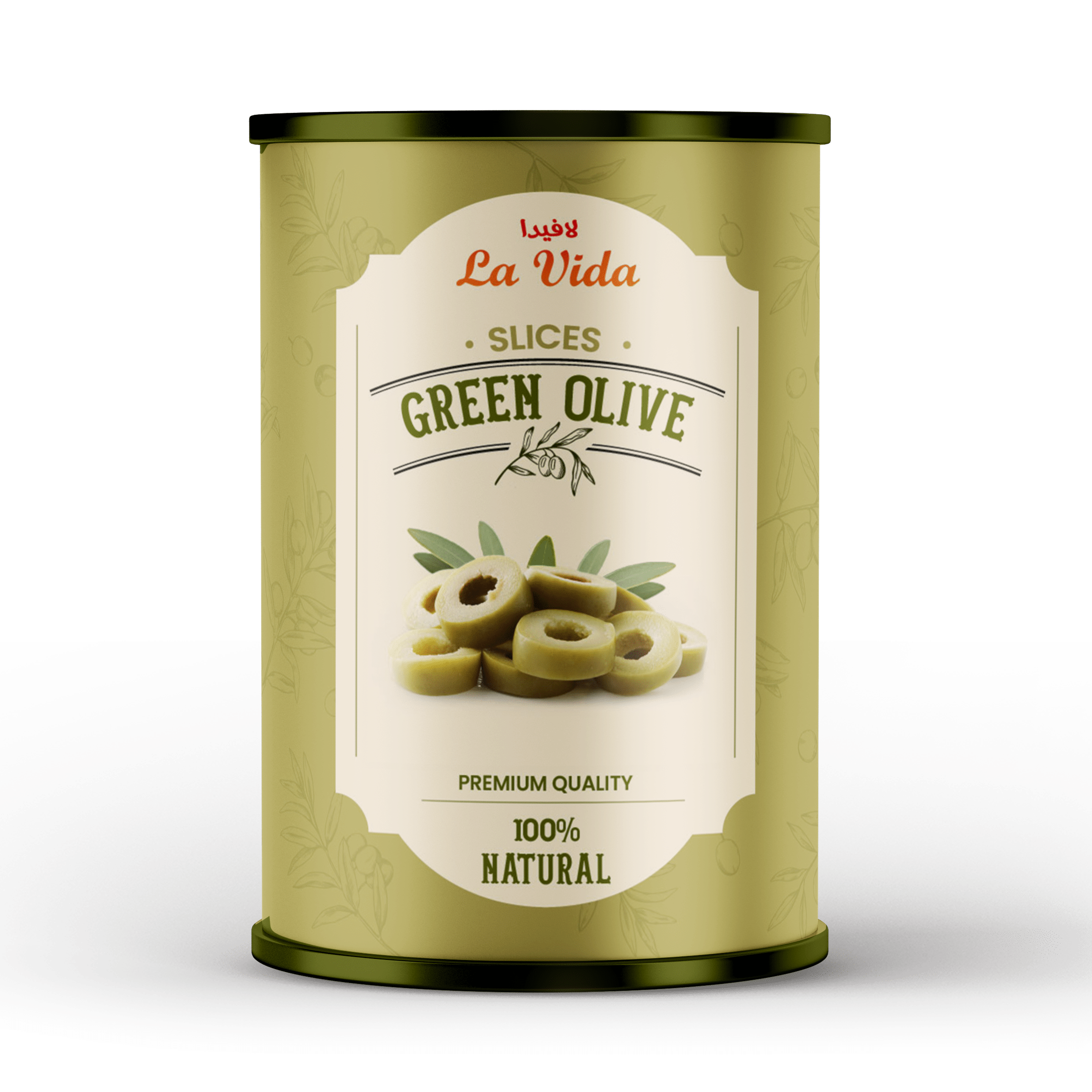 Slices-green-Olives